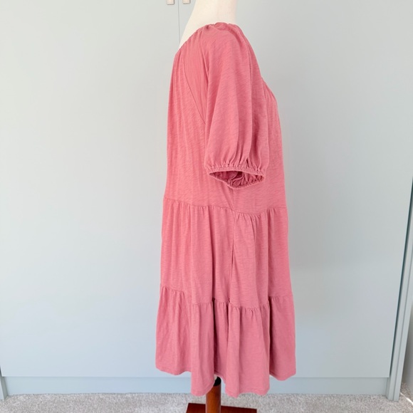 VELVET GRAHAM & SPENCER x ANTHROPOLOGIE Rory Tiered Dress - Picture 4 of 9